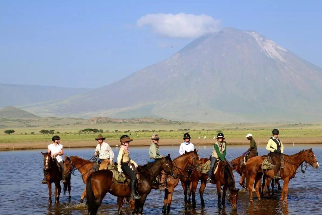 Horseback riding in Arusha